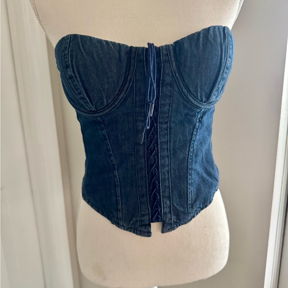 Denim & Supply Ralph Lauren Corset Top